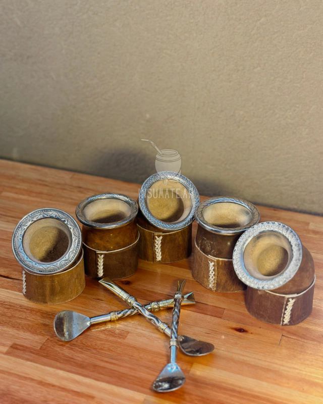 Mate Criollo premium cincelado