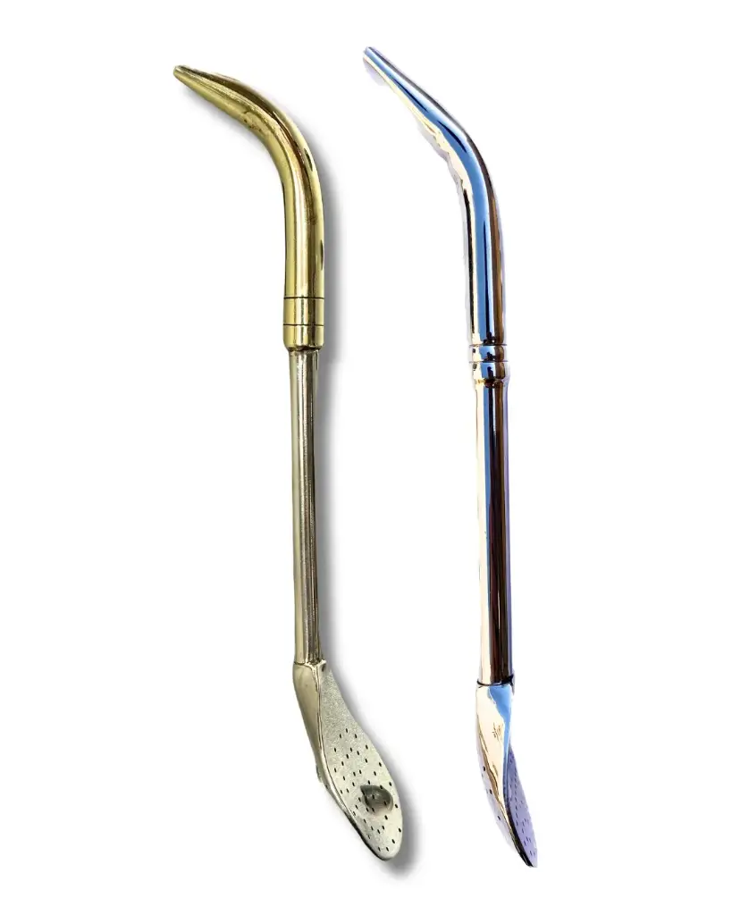 Bombilla pico de loro lisa alpaca 