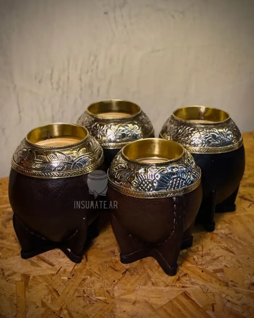 Torpedo Imperial doble anillo cuero liso 