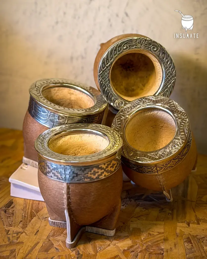 Imperial uruguayo cuero crudo cincelado