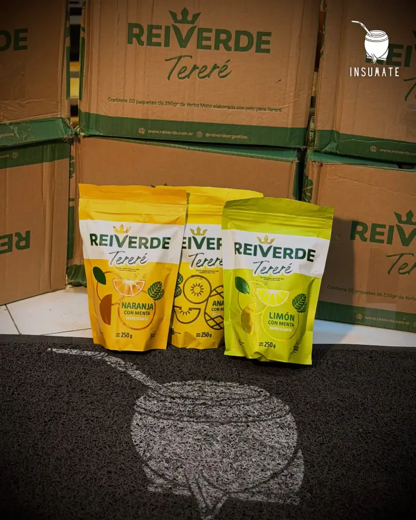 Rei Verde TERERÉ Saborizado - Sin Azúcar - 250gr.