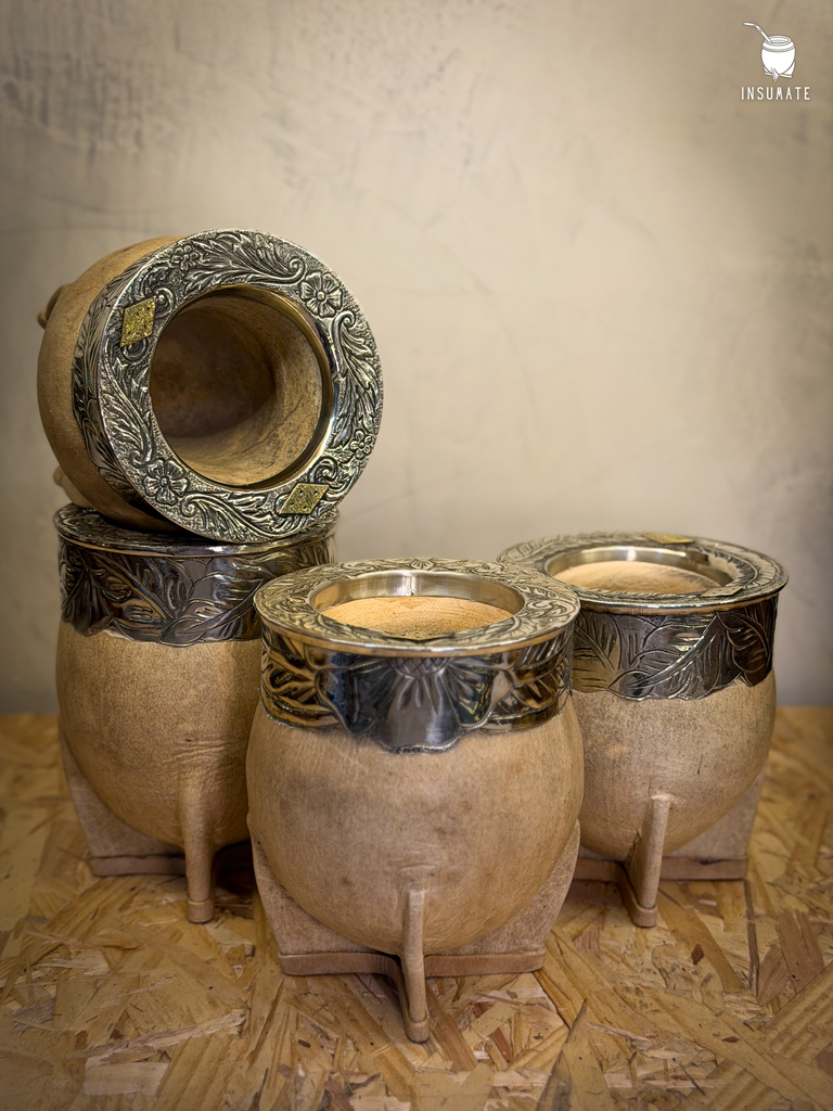 Imperial Cuero Crudo c/ Fleje calado y apliques