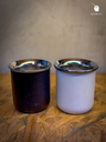 Mate de Acero Inox "Vasito" (blanco o negro)