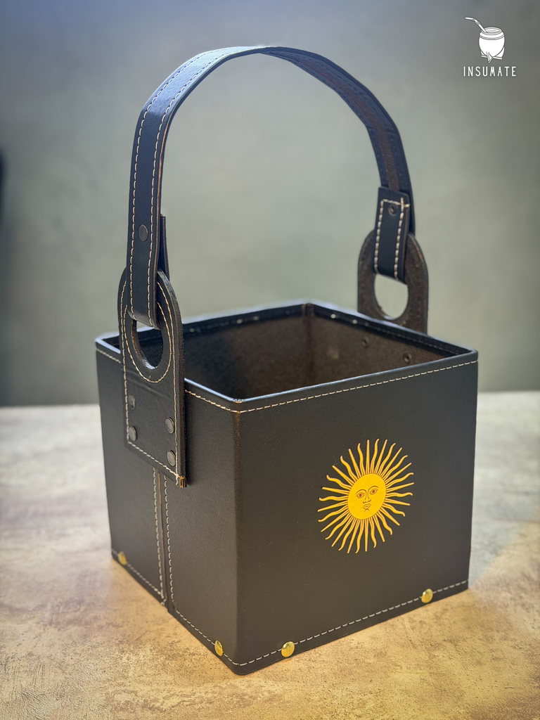 Canasta Ecocuero con Sol de Mayo