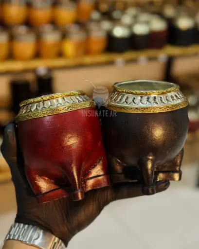 Torpedo imperial doble aro de bronce