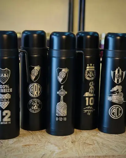 Termo media manija total black PERSONALIZADO