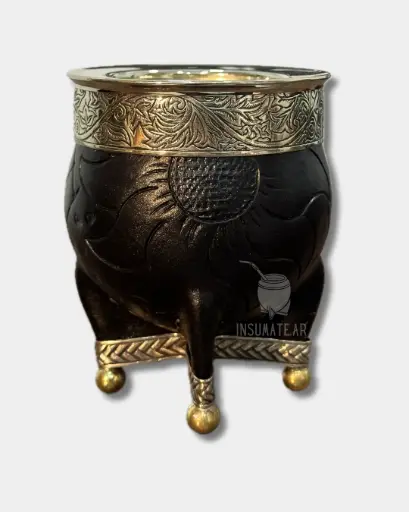 Imperial repujado con base y bolitas