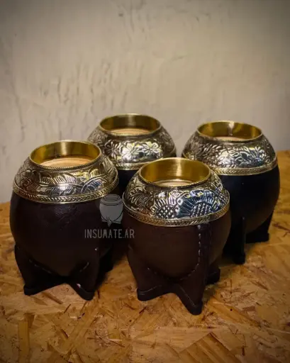 Torpedo Imperial doble anillo cuero liso 