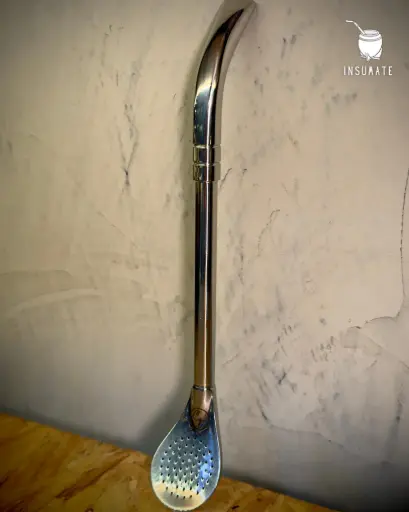 Bombilla pico de loro acero quirúrgico