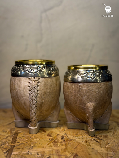 Torpedo virola combinada Cuero crudo al tiento